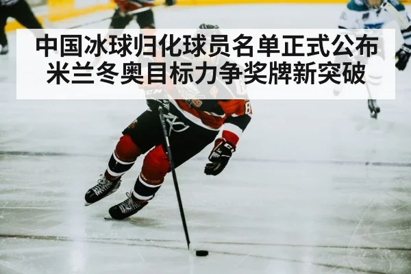 中国冰球归化球员名单正式公布 米兰冬奥目标力争奖牌新突破